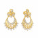 Malabar 22 KT Gold Studded Chandbali Earring ERSKYDZ3278