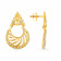 Malabar 22 KT Gold Studded Chandbali Earring ERSKYDZ3293