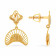 Malabar 22 KT Gold Studded Dangle Earring ERSKYDZ4099