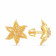 Malabar 22 KT Gold Studded Earring ERSKYDZ4628