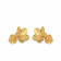 Malabar 22 KT Gold Studded Earring ERSKYNO011