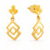 Malabar 22 KT Gold Studded Drops Earring ERSKYNO049