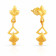 Malabar 22 KT Gold Studded Dangle Earring ERSKYNO051