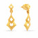 Malabar 22 KT Gold Studded Drops Earring ERSKYNO052