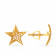 Malabar 22 KT Gold Studded Earring For Kids ERSKYNO1318