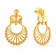 Malabar 22 KT Gold Studded Chandbali Earring ERSKYNO925