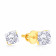 Mine Diamond Studded Gold Studs Earring ERSLT10146