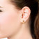 Precia Gemstone Studded Drops Gold Earring ERSNGGM074