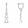 Mine Diamond Studded Gold Dangle Earring ERTND10075