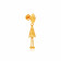 Malabar Gold Studs Earring ERZNS44133
