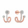 Zoul Diamond Gold Earring ERZOL10009