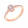 Mine Diamond Studded Gold Casual Ring FRALR10004