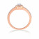 Mine Diamond Studded Gold Casual Ring FRALR10004
