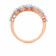 Mine Diamond Studded Gold Casual Ring FRALR10181