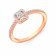 Mine Diamond Studded Gold Casual Ring FRALR10257