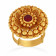Divine 22 KT Gold Studded Cocktail Ring FRDICDTRRGA011