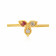 Starlet Gold Ring FRDZL46983