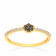 Malabar 22 KT Gold Studded Stackables Ring FRDZSKY567