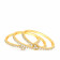 Malabar 22 KT Gold Studded Stackables Ring FRDZSKY570