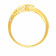 Malabar 22 KT Gold Studded Casual Ring FRGEDZRURGW592