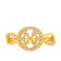 Malabar 22 KT Gold Studded Casual Ring FRGEDZRURGW594