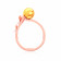 Malabar 18 KT Rose Gold Studded Casual Ring FRGEDZRURGW630