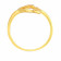 Malabar 22 KT Gold Studded Casual Ring FRGEDZRURGW716