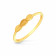 Malabar 22 KT Gold Studded Casual Ring FRGEDZRURGW727