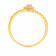 Malabar 22 KT Gold Studded Casual Ring FRGEDZRURGW760