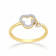 Mine Diamond Studded Gold Ring FRGEN12311