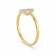 Mine Diamond Studded Gold Casual Ring FRGEN13176