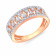 Mine Diamond Studded Gold Casual Ring FRGEN13840