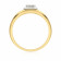 Mine Diamond Studded Gold Casual Ring FRGEN14070