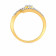 Mine Diamond Studded Gold Casual Ring FRGEN14664