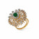 Mine Diamonds Gold Ring FRGEN21941
