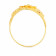 Malabar 22 KT Gold Studded Broad Ring FRGENORURGT589