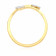 Mine Diamond Studded Gold Two Headed Ring FRHRM10019