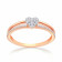 Mine Diamond Studded Gold Casual Ring FRHRM10032