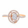 Mine Diamond Studded Gold Casual Ring FRHRM10969