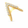 Mine Diamond Studded Gold Casual Ring FRHRT10332