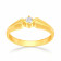 Mine Diamond Studded Gold Casual Ring FRHRT10355