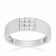 Mine Diamond Platinum Ring FRMPT10003