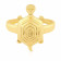 Malabar 22 KT Gold Studded Casual Ring FRNOSKY603