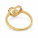 Precia Gemstone Studded Casual Gold Ring FRPRHDPRRGA013
