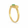 Precia Gemstone Studded Casual Gold Ring FRPRHDPRRGA016