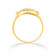 Malabar 22 KT Gold Studded Casual Ring FRSKYDZ088