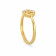 Malabar 22 KT Gold Studded Casual Ring FRSKYDZ128