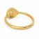 Malabar 22 KT Gold Studded Casual Ring FRSKYDZ128