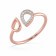 Zoul Diamond Gold Ring FRZOL10002