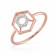 Zoul Diamond Gold Ring FRZOL10004